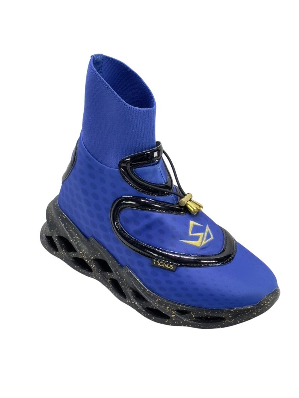 SD TRONUS MOTHERLAND Futuristic High-Top Sneakers With Innovative Design & Gold